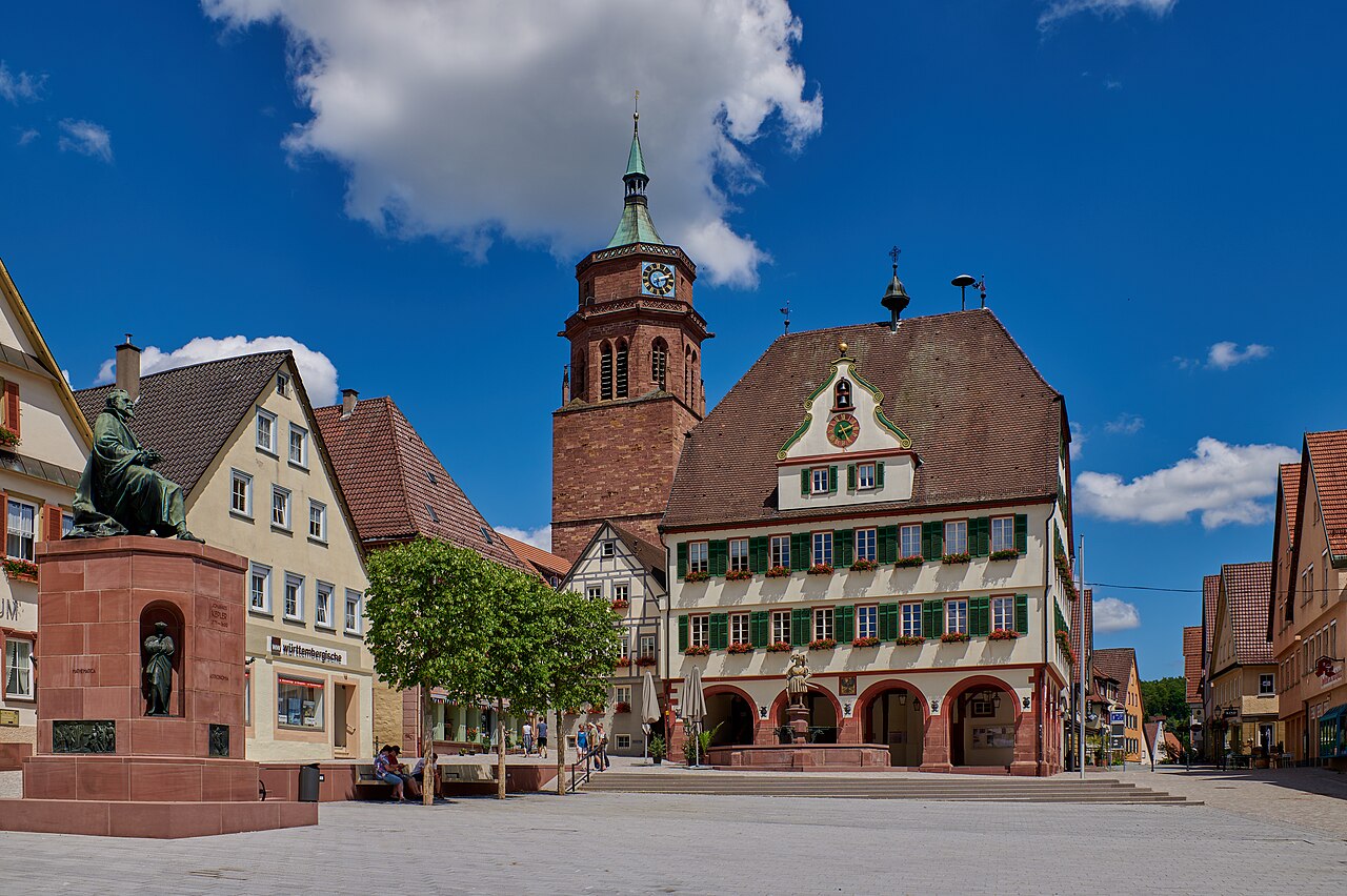 Marktplatz Keplerdenkmal
